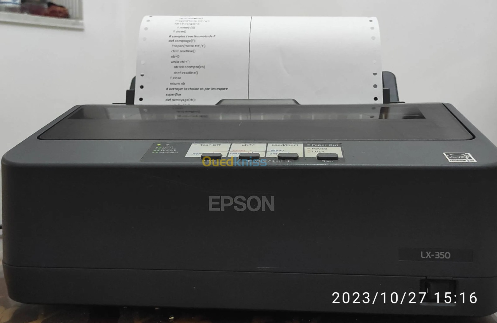 Imprimante Matricielle Epson Lx-350