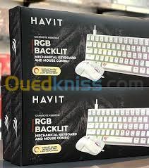 Combo Clavier Et Souris Gamer Mecanique HAVIT KB867