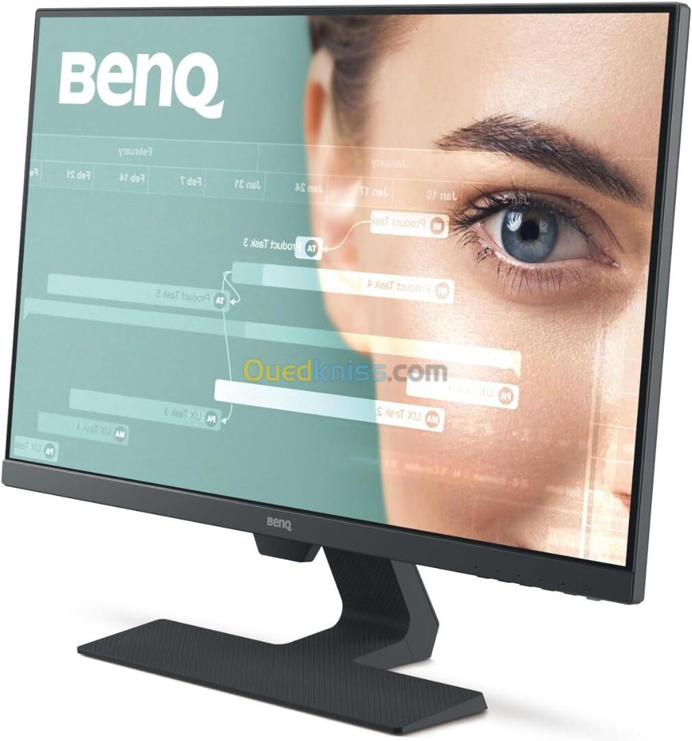 Écran BenQ GW2780 IPS Eye-Care 1080p 27''  Cadre ultra-fin, HDMi/DP/VGA/AUDIO