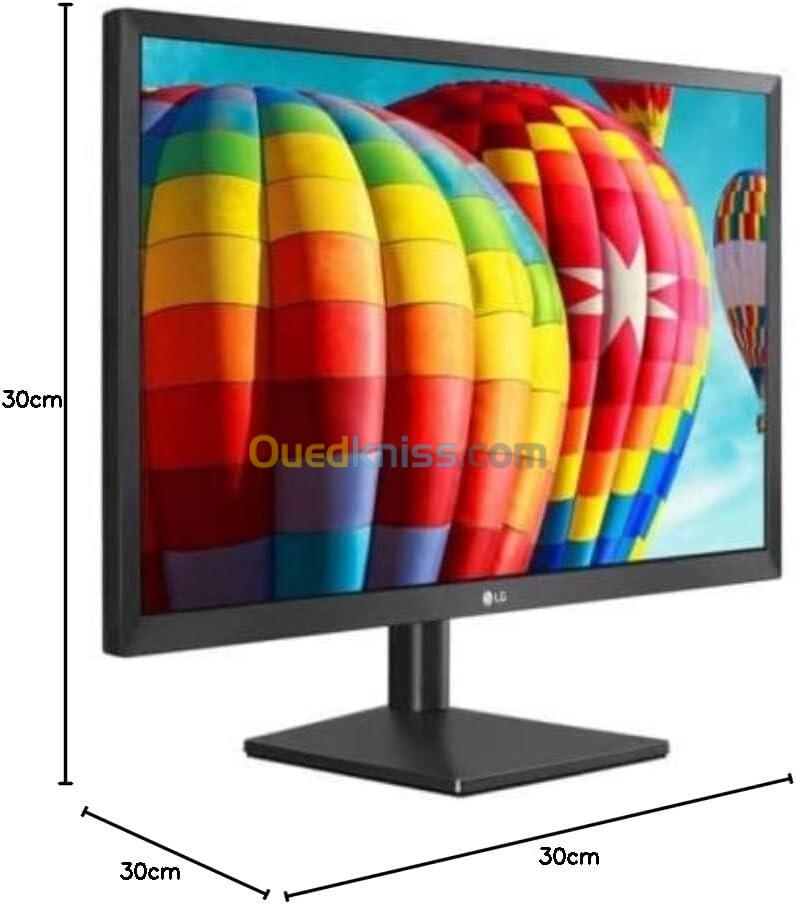 Moniteur LG 24MK430 24" (60 cm) LED IPS 16/9ème | Résolution FHD 1920x1080 75Hz HDMI/VGA/DVI