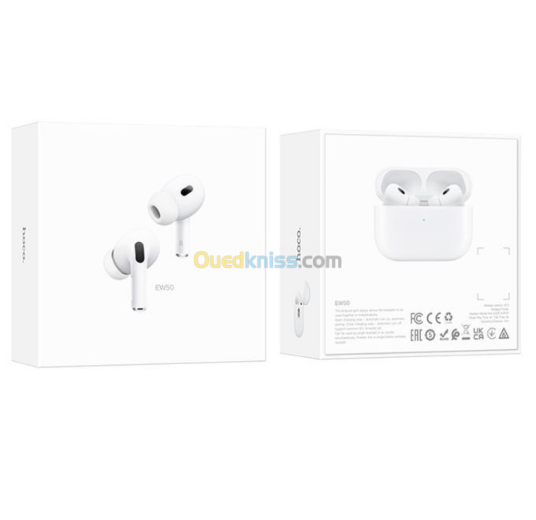 Ew50 Original Air Pods Écouteurs Sans Fil Bluetooth -Blanc