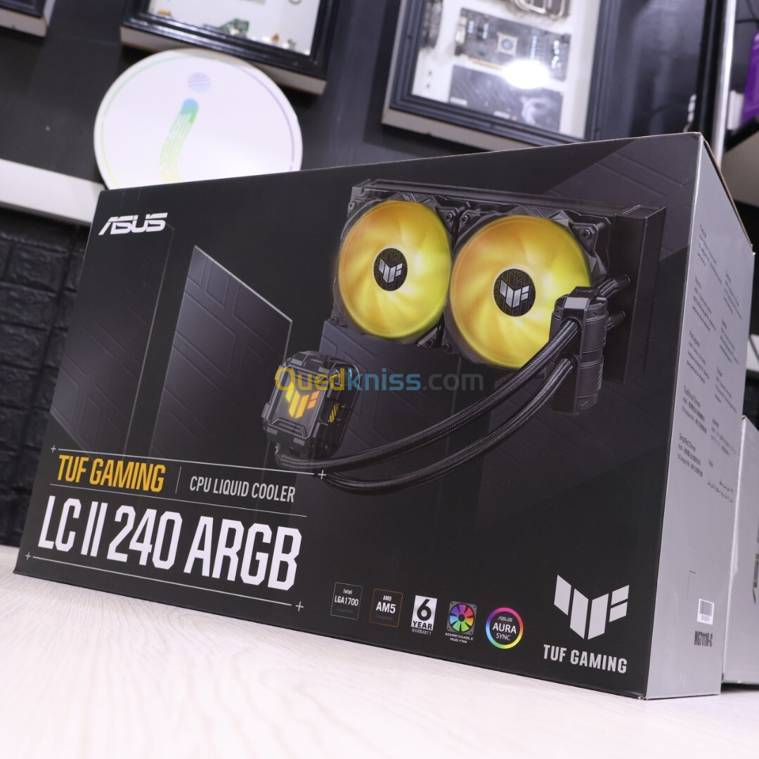 ASUS CPU LIQUID COOLER LC II 360 ARGB TUF GAMING CPU LIQUID COOLER