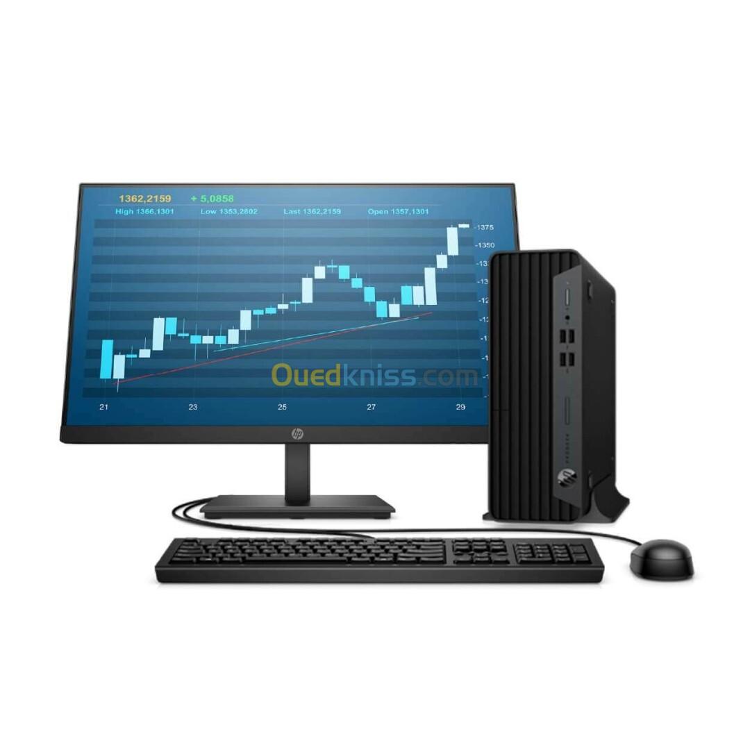 DESKTOP HP PRODESK-400-G7 MT I5 10500 DDR4 4GB HDD/1TB RWD WIN11 / ECRAN 22 POUCE