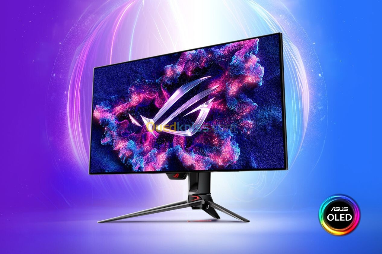 ECRAN ASUS 27 OLED ROG Swift PG27AQDM 2k / 240Hz NVIDIA G-SYNC Compatible FreeSync Premium