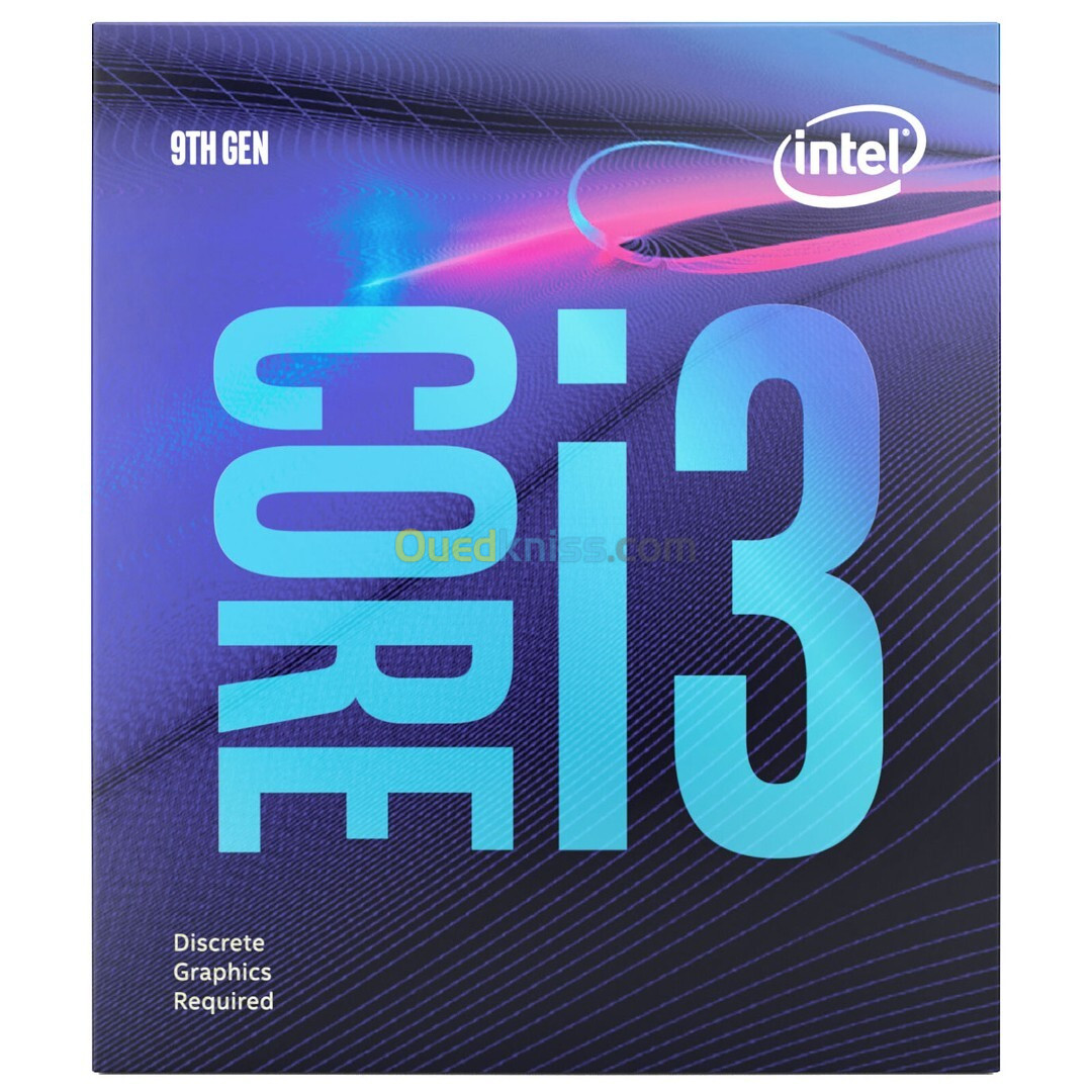 Processeur Intel Core i3-9100F (3.6 GHz / 4.2 GHz)