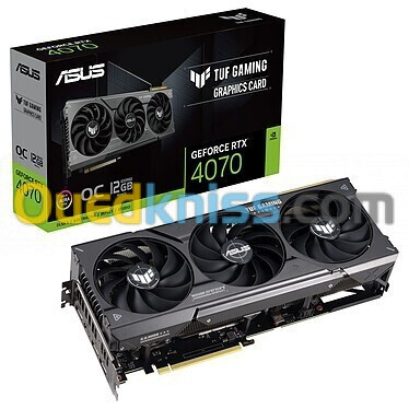 CARTE GRAPHIQUE ASUS TUF GAMING RTX 4070 OC 12GO