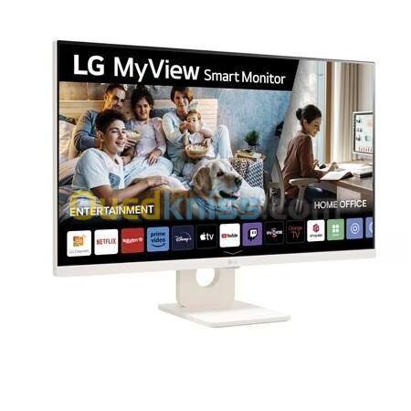 ECRAN LG 27SR50F SMART - 27" FHD - 60 HZ - DALLE IPS - 5MS -BLUETOOTH - webOS - eARC -HAUT-PARLEURS