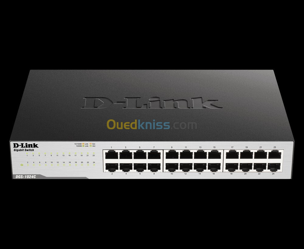 Switch Gigabit non géré à 24 ports D-LINK DGS-1024C