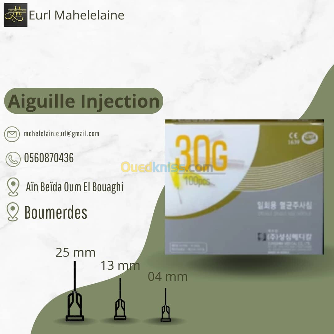 Aiguille Injection