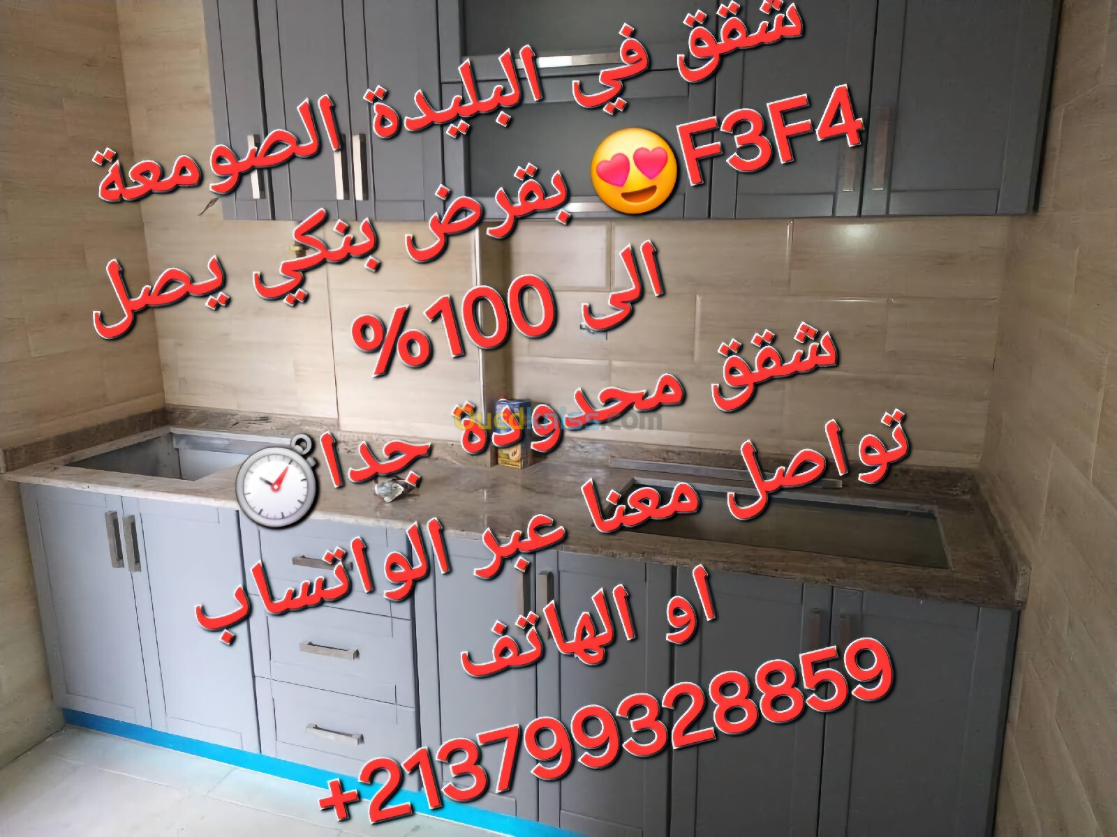 Vente Appartement F3 Blida Soumaa