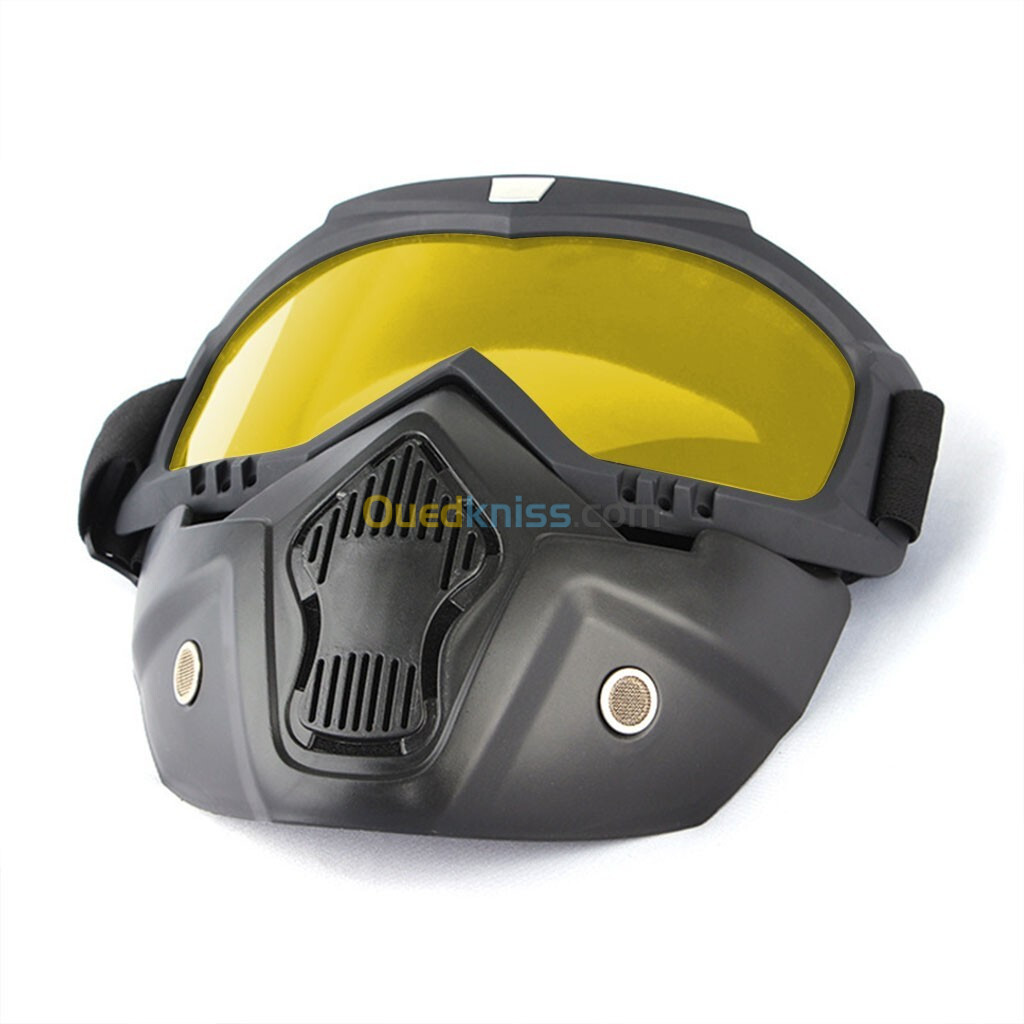 Casque Moto avec Lunettes Amovibles Coloré Anti-Bouée 1,500 DA 1,500 د