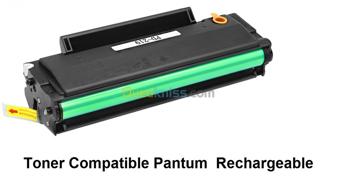 Toner Pantum Rechargeable compatible PD-219 Noir