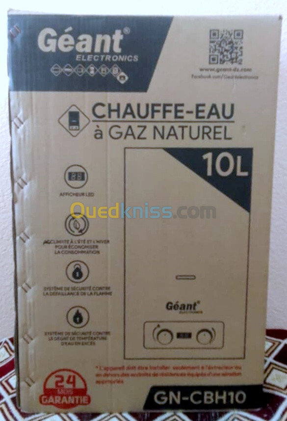 CHAUFFE -EAU  GEANT 10L