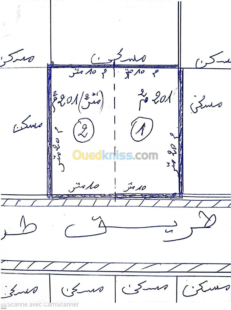 Vente Terrain Blida Blida