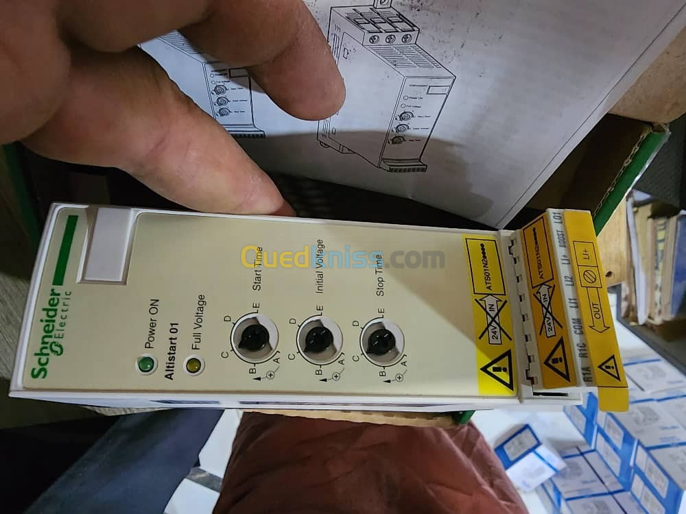 Démarreur progressif ATS01 Schneider 