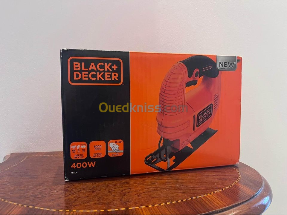 Pack Perceuse à Percussion + Scie Sauteuse + Ponceuse de Détail BLACK&DECKER