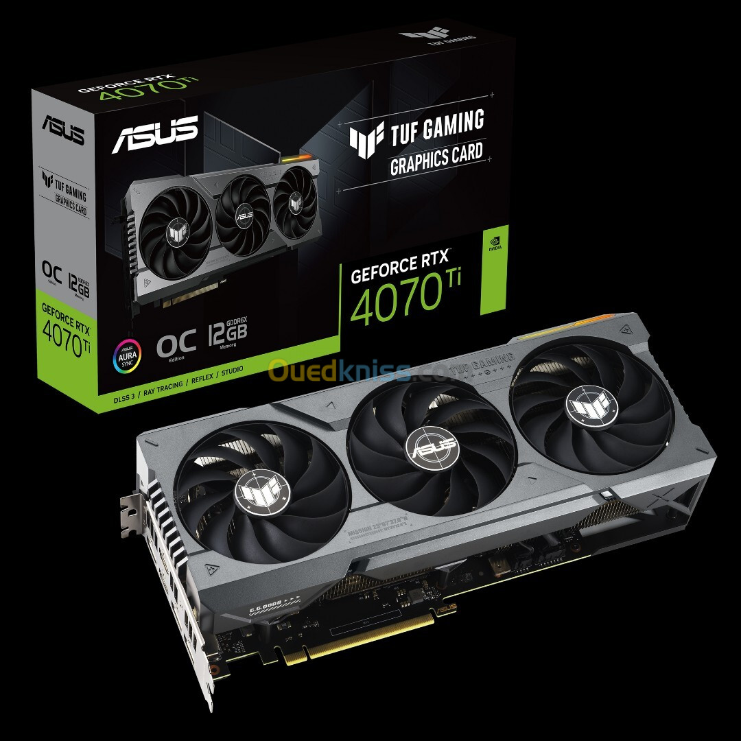 ASUS TUF Gaming GeForce RTX 4070 Ti 12GB GDDR6X OC Edition