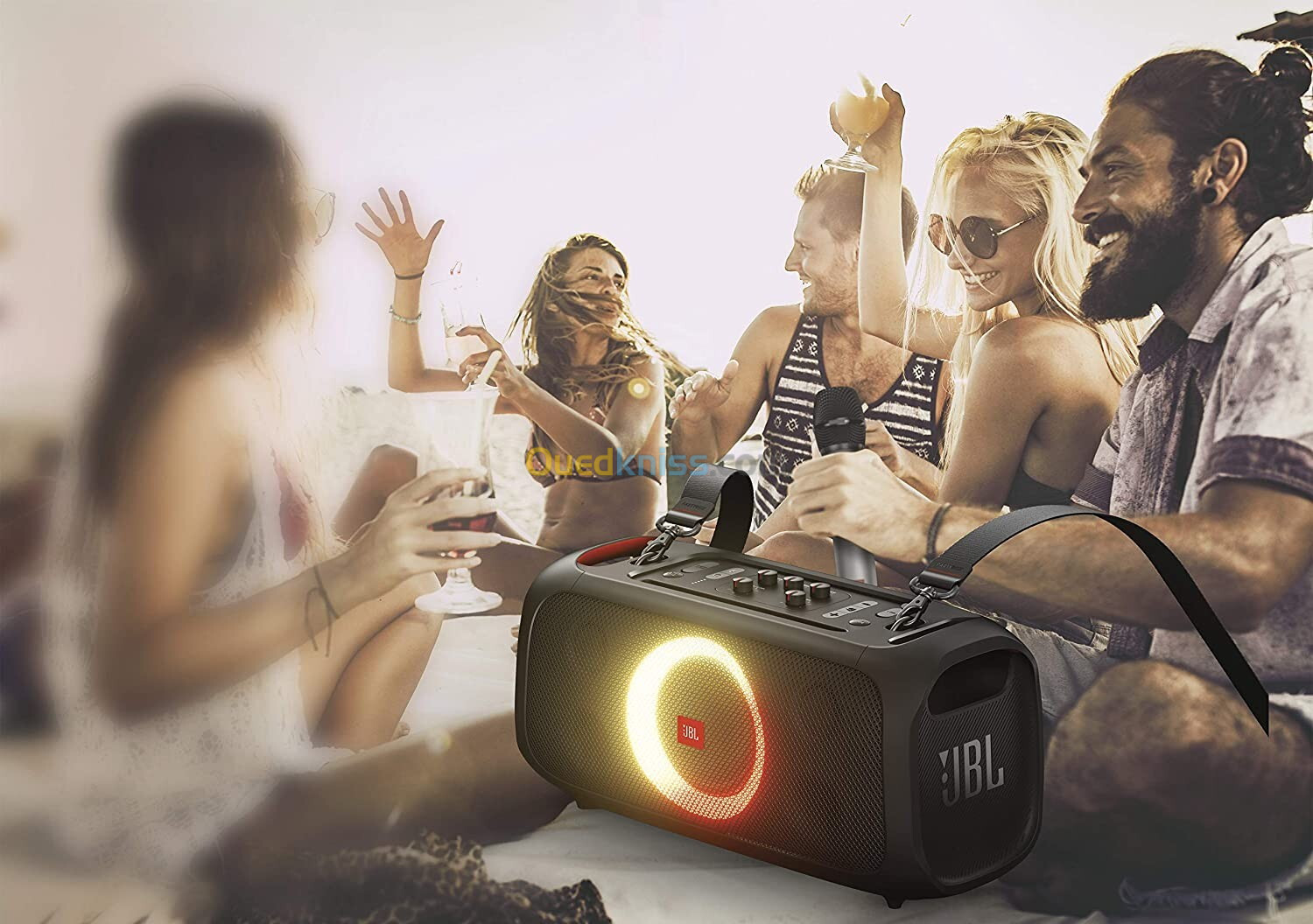 JBL PARTYBOX ON-THE-GO ESSENTIAL - AVEC MICROPHONE