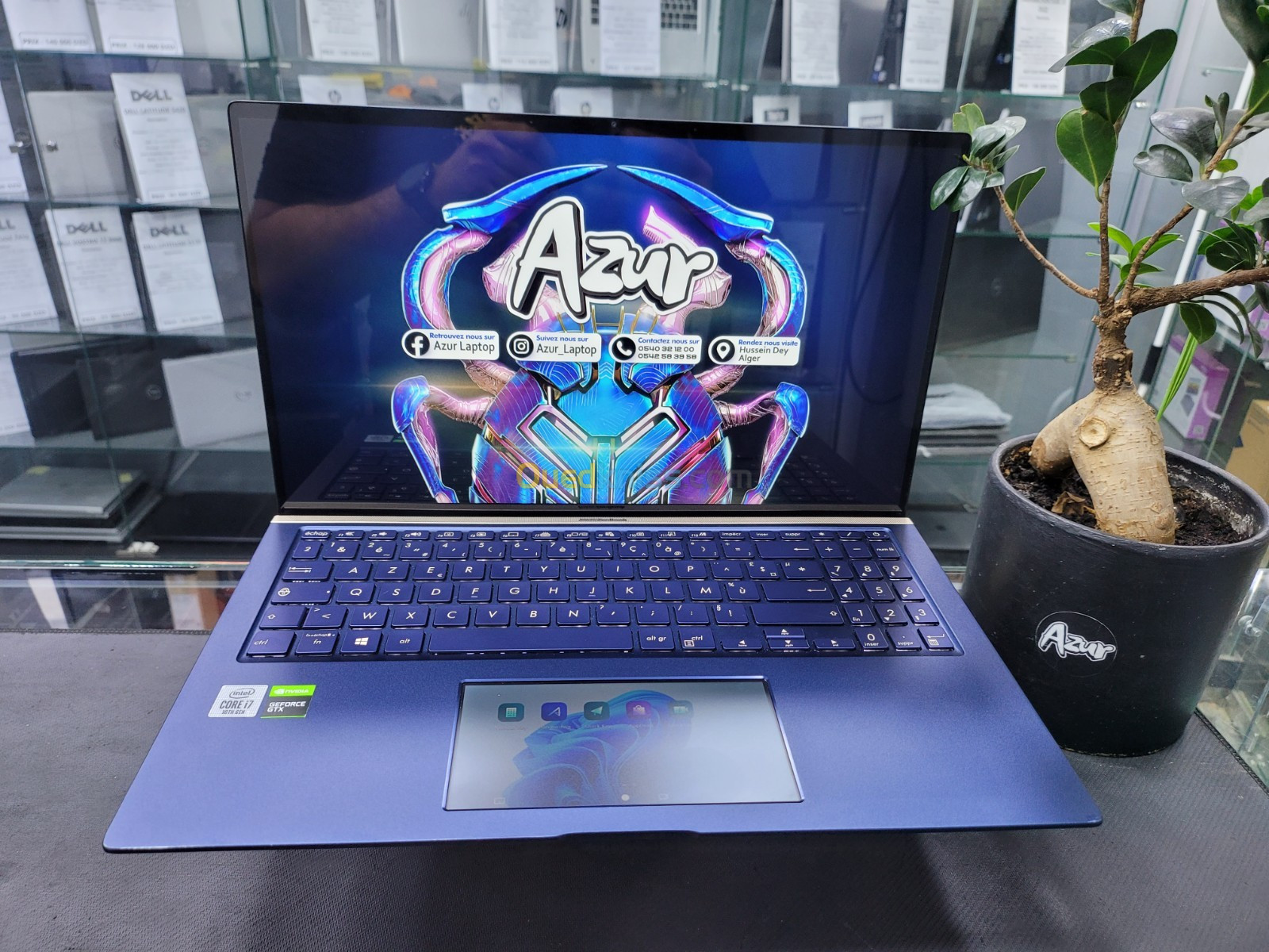 VENDU - ASUS ZENBOOK 15, i7-10510U, 16GB, 512GB SSD, GTX1650 4GB