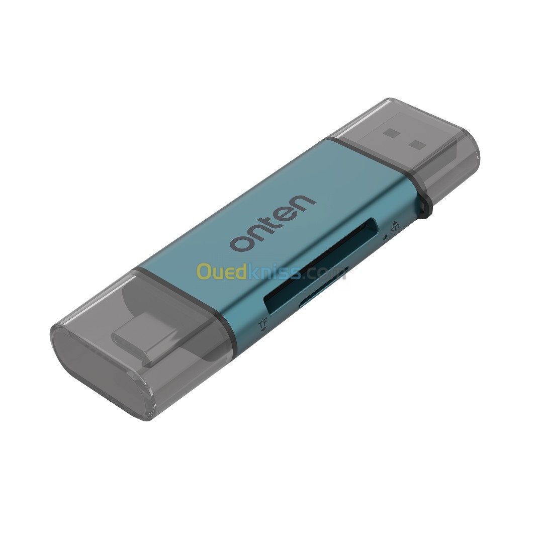 Lecteur de Cartes SD 2.0 / TF 2.0 USB Type-A/C (2in1)