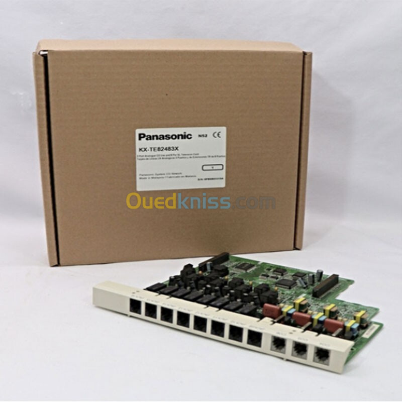 CARTE D'EXTENTION 0/8 ET 3/8 STANDARD PANASONIC TES824 