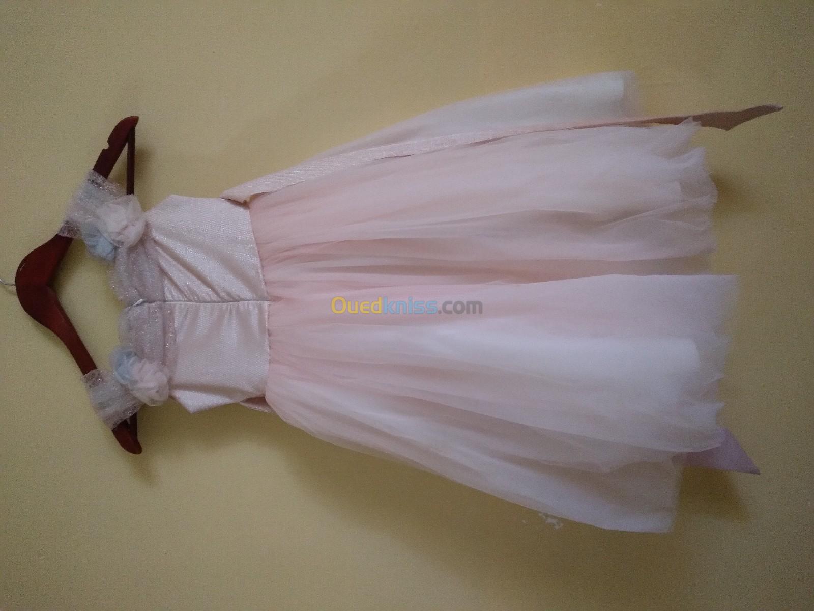 Robe blanche Fillette 6-8 Ans