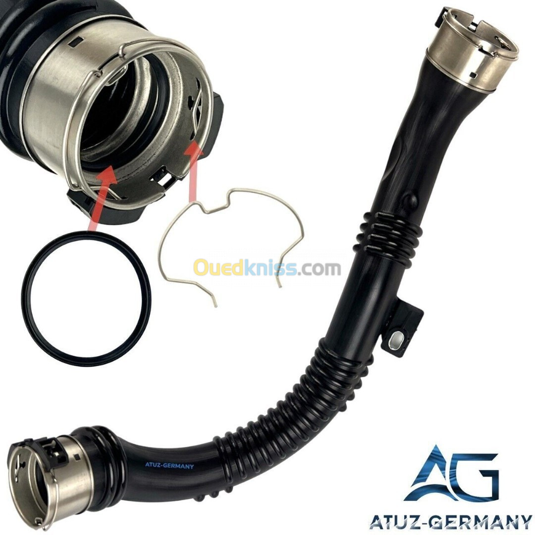 Durite intercooler turbo tuyau d'air de suralimentation pour Fiat Talento, Nissan NV300, Opel Vivaro, Renault Trafic III 144606126R