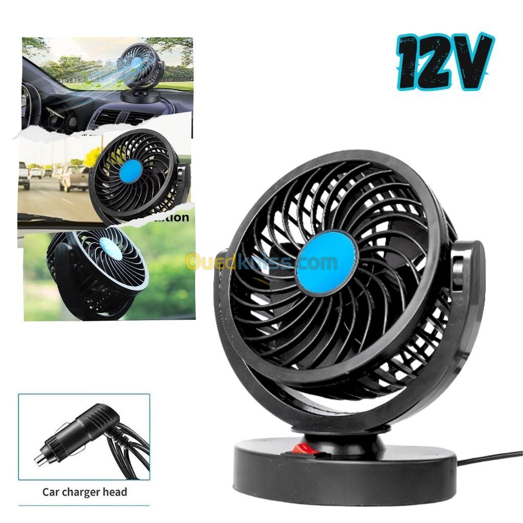  PACK AUTO PROTECTION 3EN1 Ventilateur 12V + 2pcs Rideaux + Pare-soleil pliable