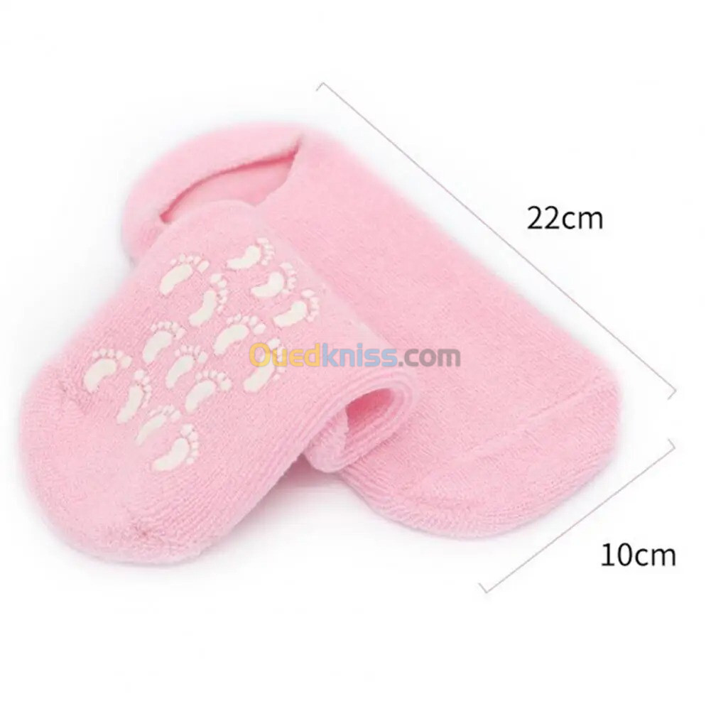 Chaussettes en Gel de Silicone réutilisables masque pour les pieds hydratant blanchissant exfoliant