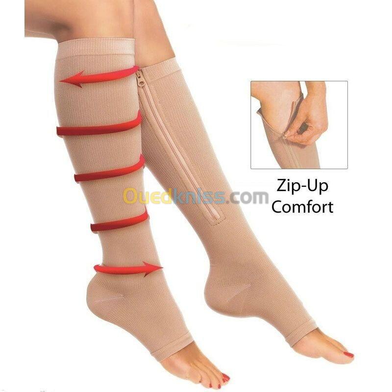 zip sox chaussettes de compression pour les varices