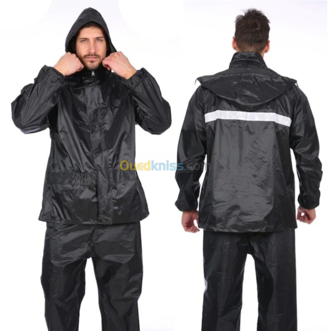 Ensemble De Pluie Imperméable Veste Et Pantalon Beetro TC0293