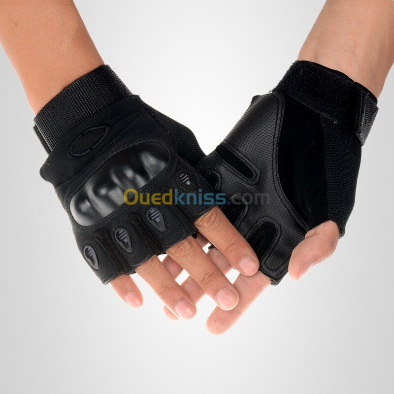 Gants de Moto antidérapants demi-doigt v2