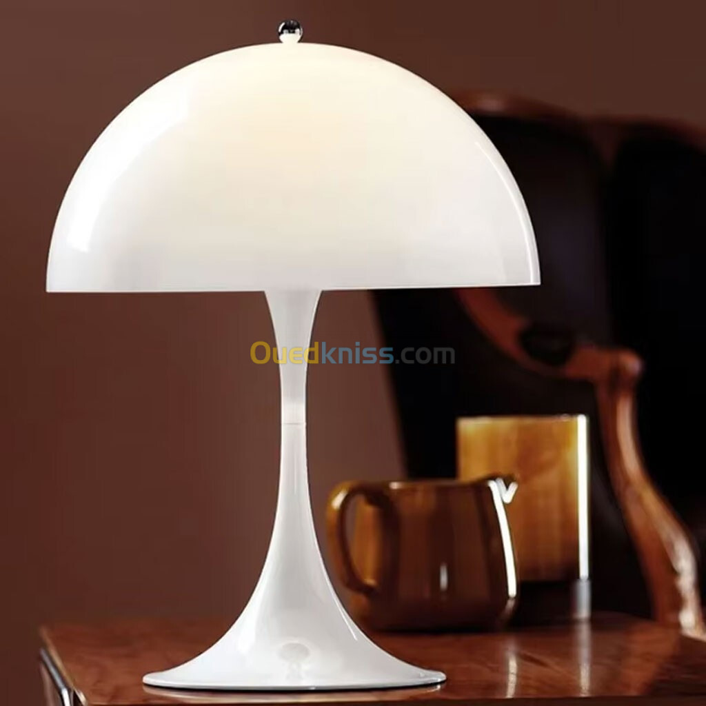 Lampe de Table LED Motif Champignon Design Unique