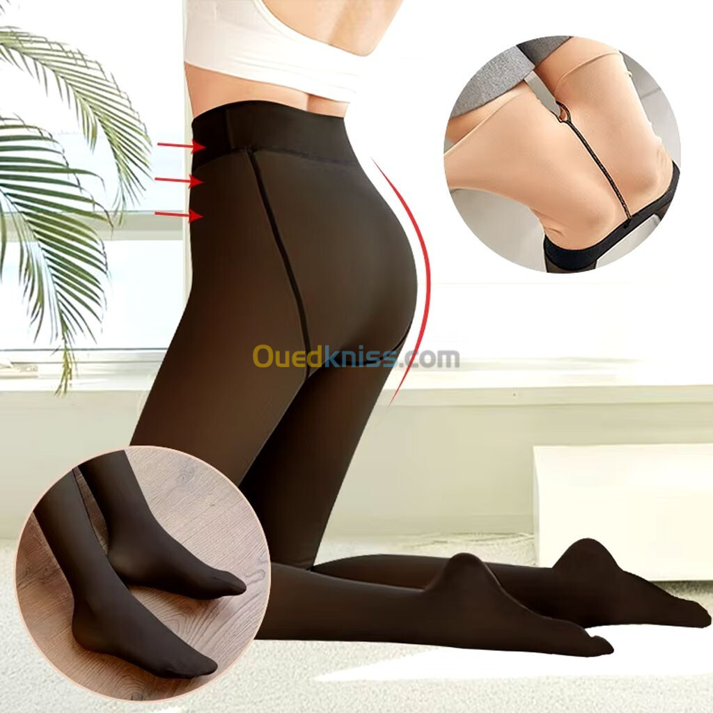 Collants Polaire et Thermiques Extensibles Pour Femme