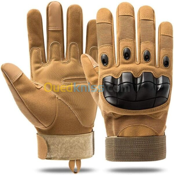 Gants de Moto Militaire Tactique Doigt Complet