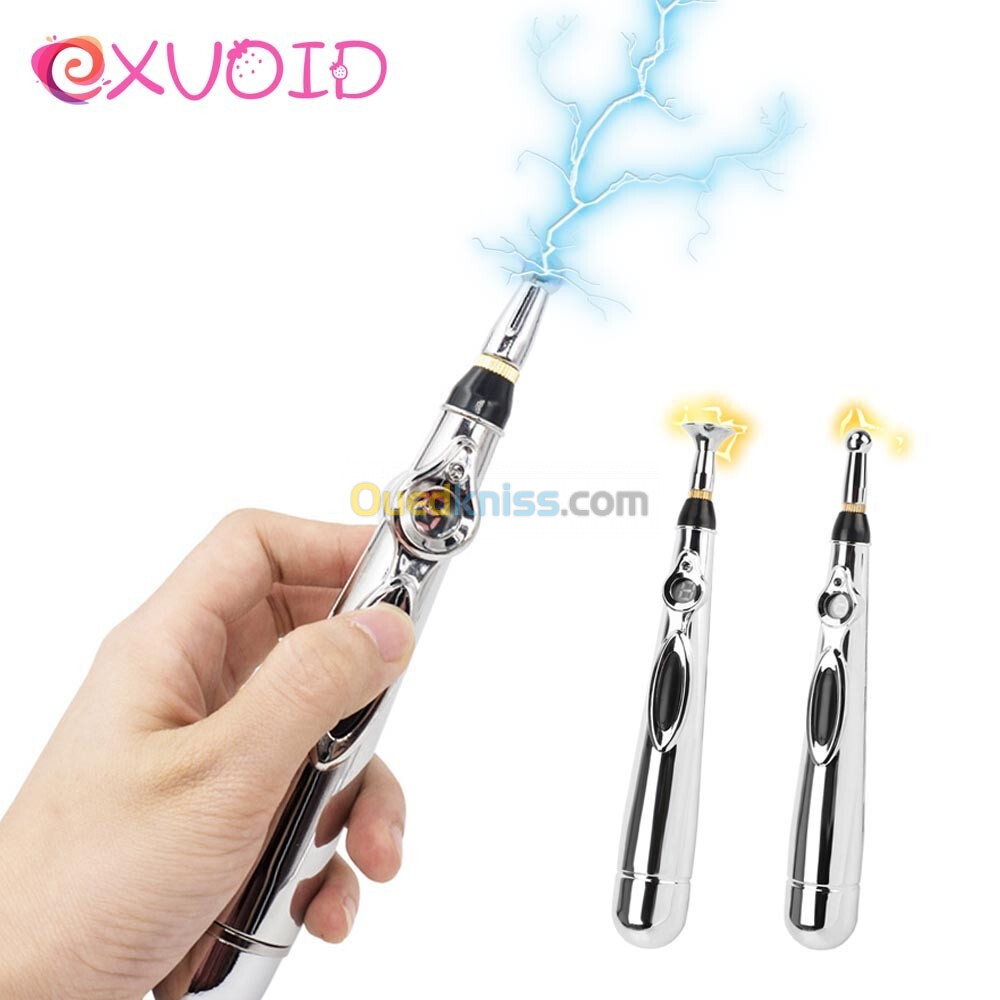 Stylo de massage électrique pour points d'acupuncture