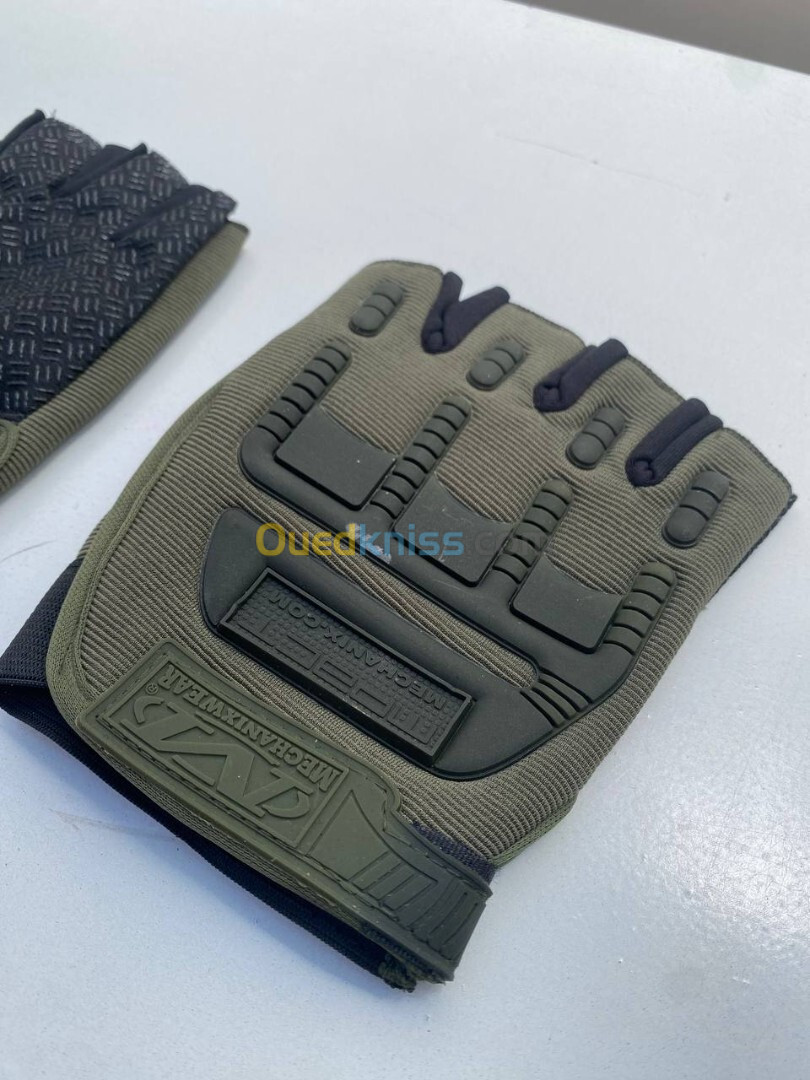 Gants de Moto antidérapants demi-doigt v3