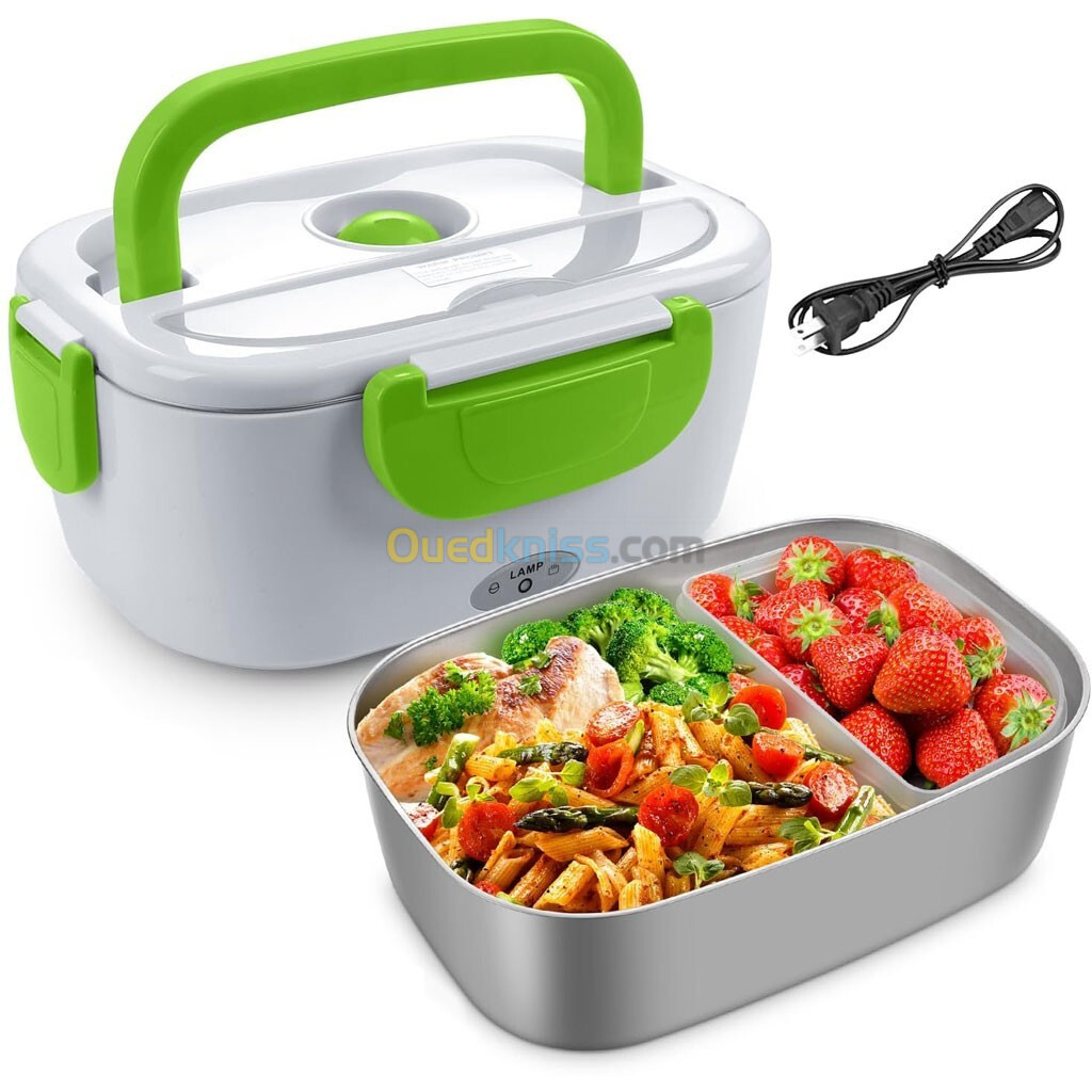 Boîte à lunch électrique en Inox Capacité 1.5L