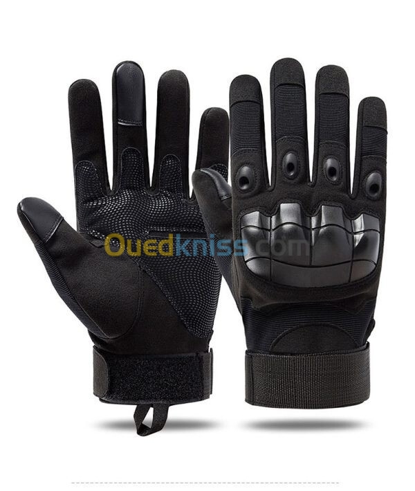 Gants de Moto Militaire Tactique Doigt Complet