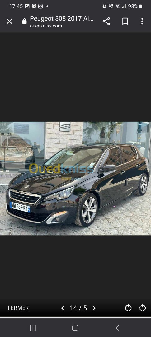 Peugeot 308 2017 Allure