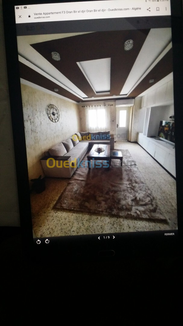 Location Appartement F3 Oran Bir el djir