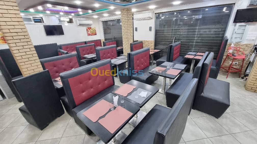 عتاد بيتزيريا ومطعم للبيع matériels pizzeria et restaurant à vendre 