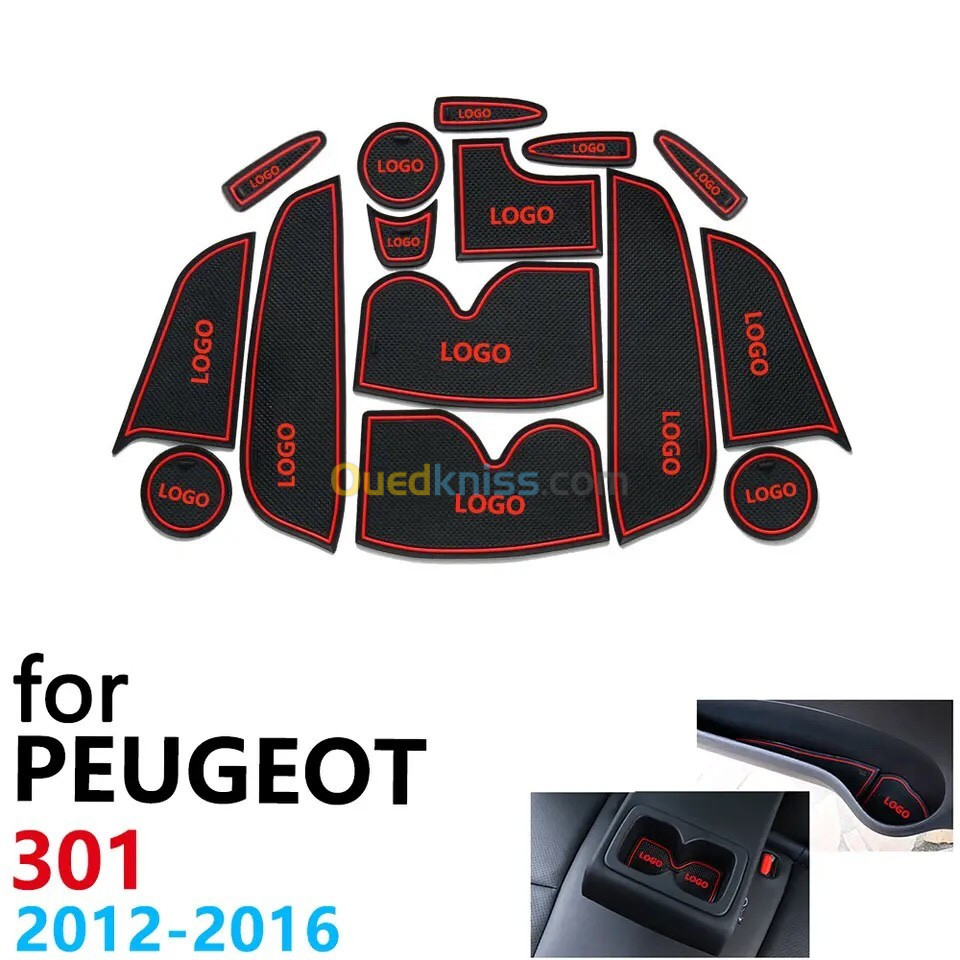 Couverture vide poche Peugeot 301