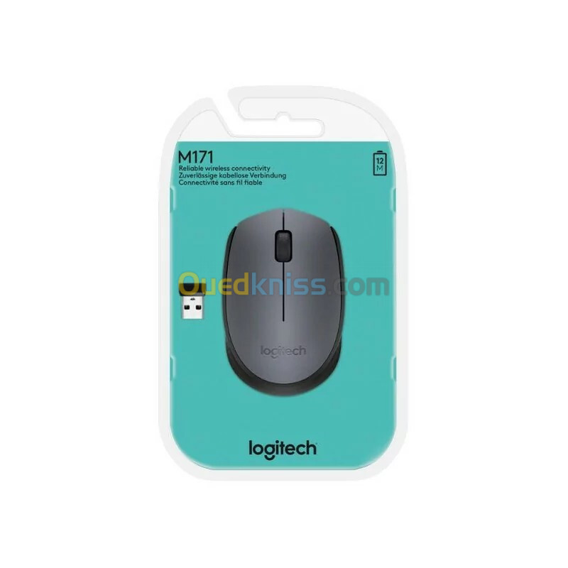 SOURIS SANS FIL LOGITECH M171 NOIR