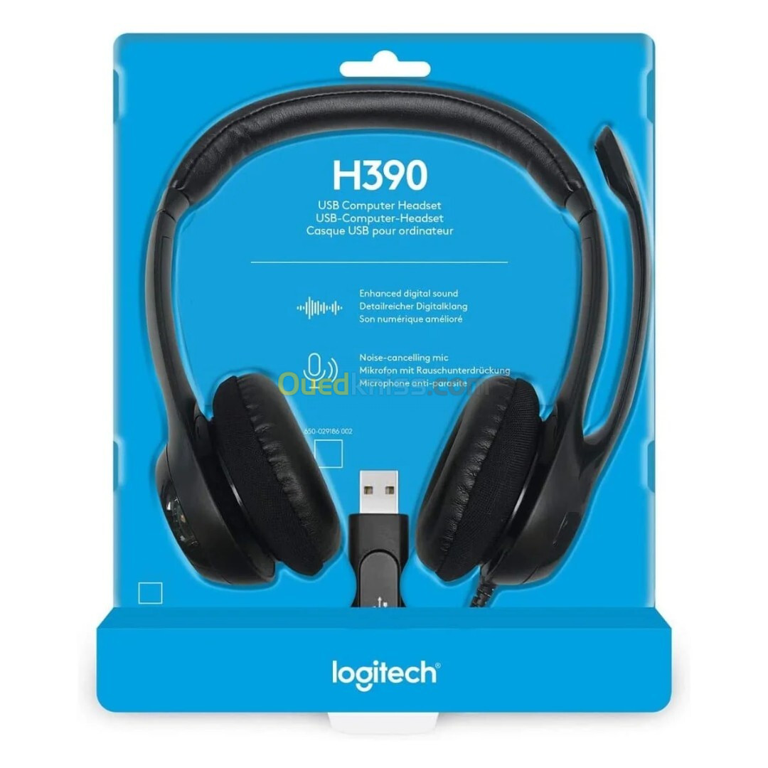 H390 USB HEADSET LOGITECH