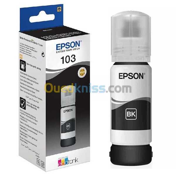 BOUTEILLE EPSON 103 NOIR