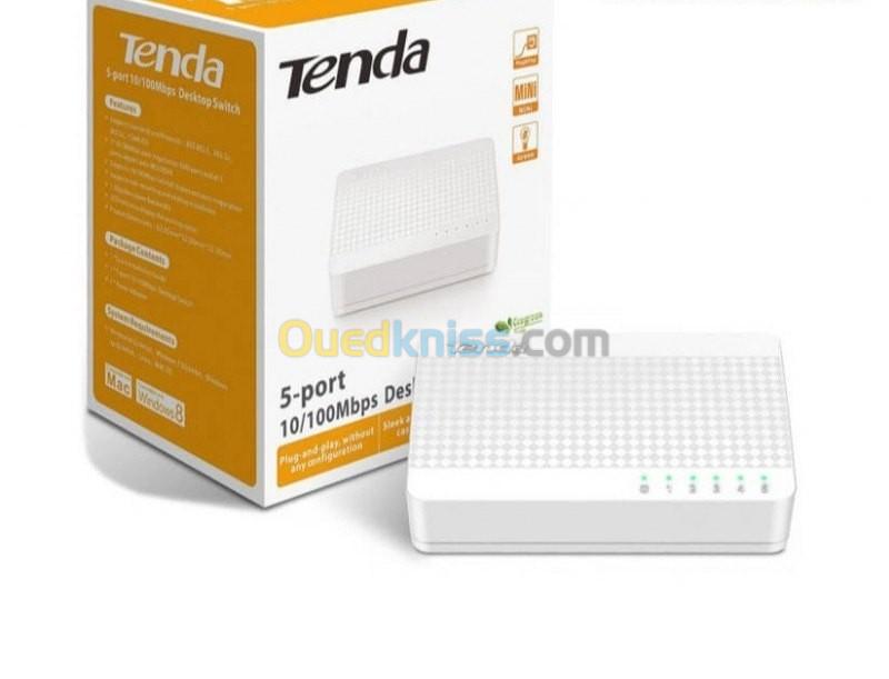 Switch Tenda 5-Port Mini 10/100mbps Fast Ethernet 