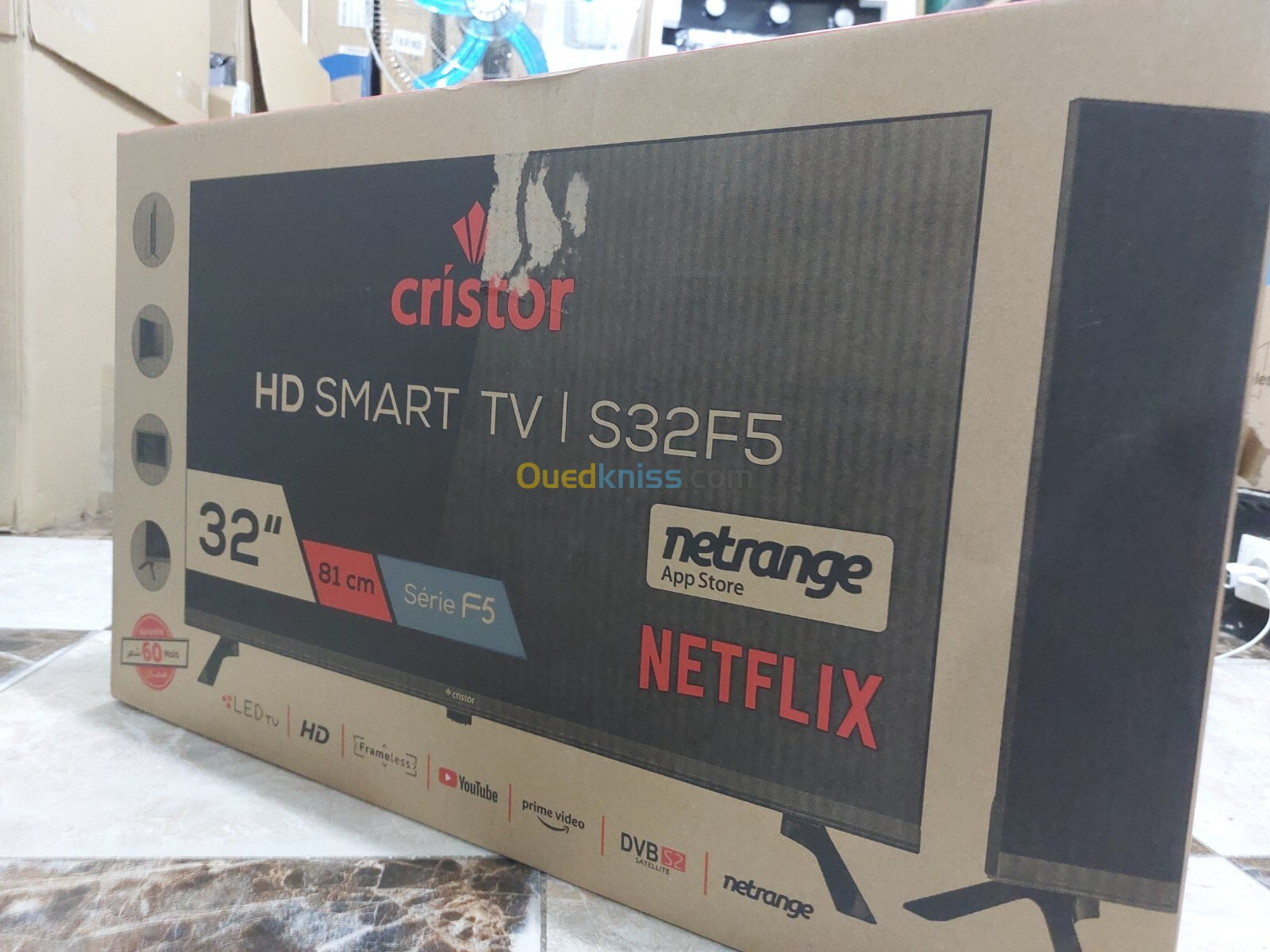 PROMO TV CRISTOR 32" SMART 