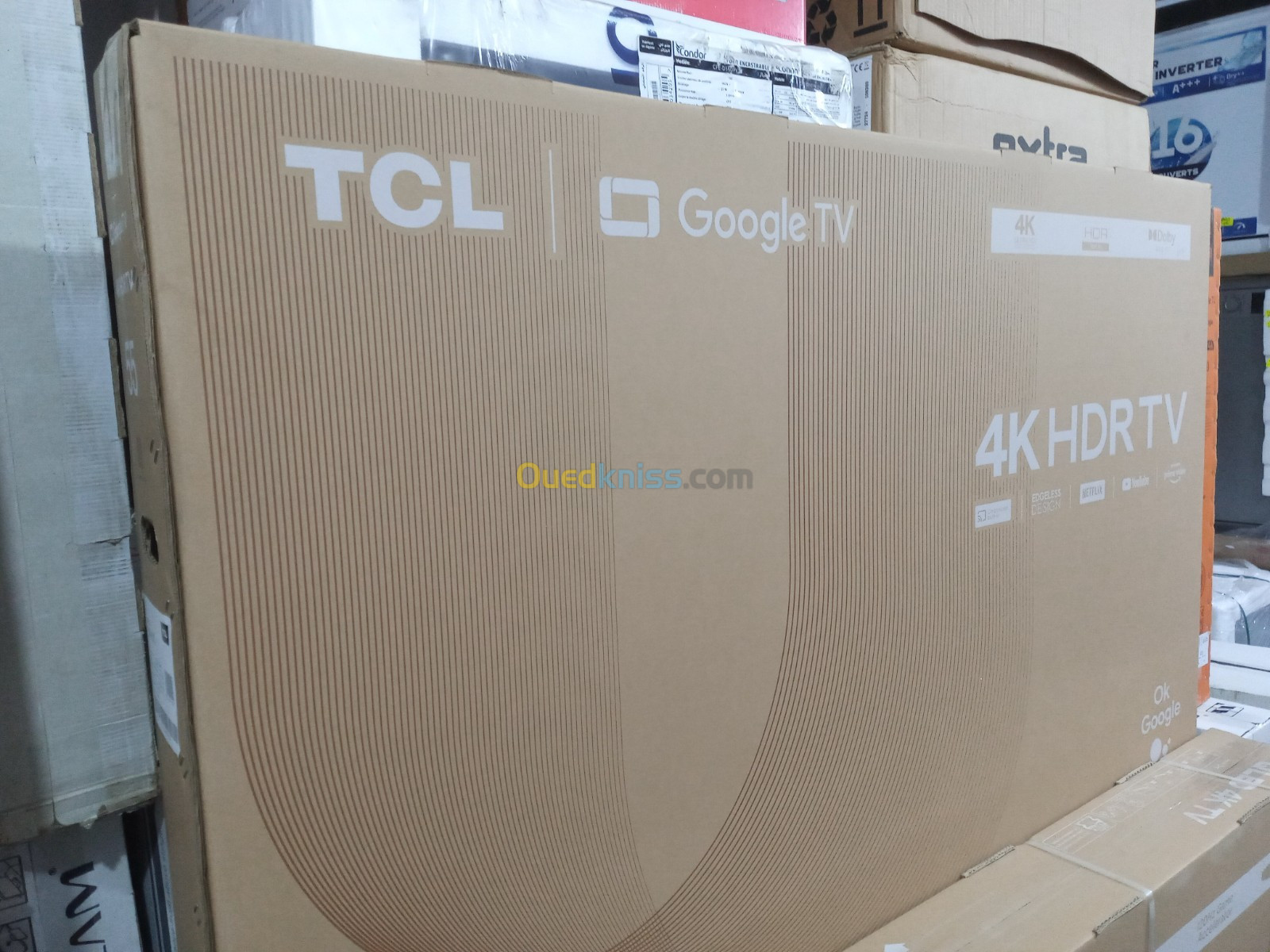 PROMO TV TCL 55" 4K google tv