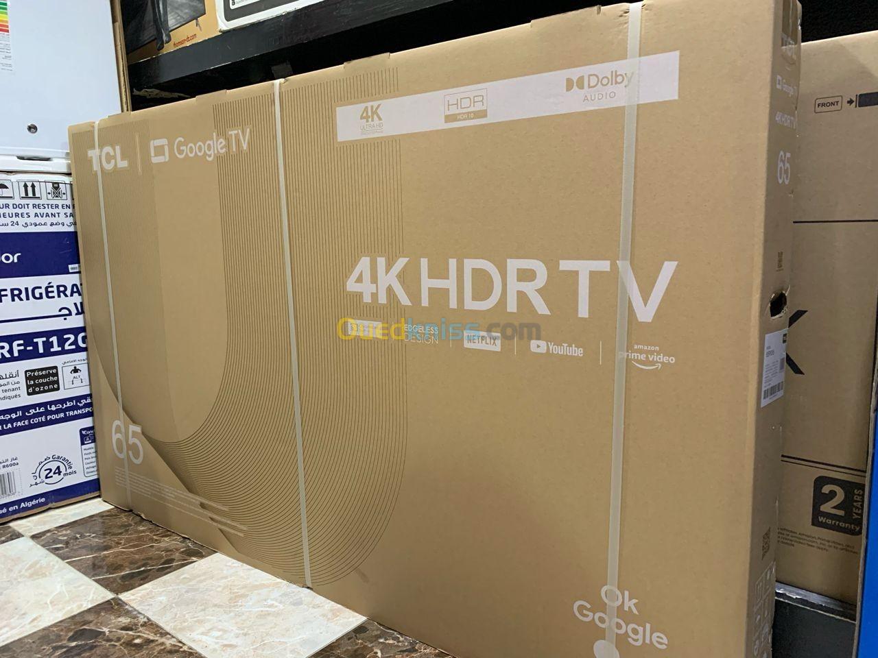 PROMO TV TCL 65" 4K GOOGLE TV 